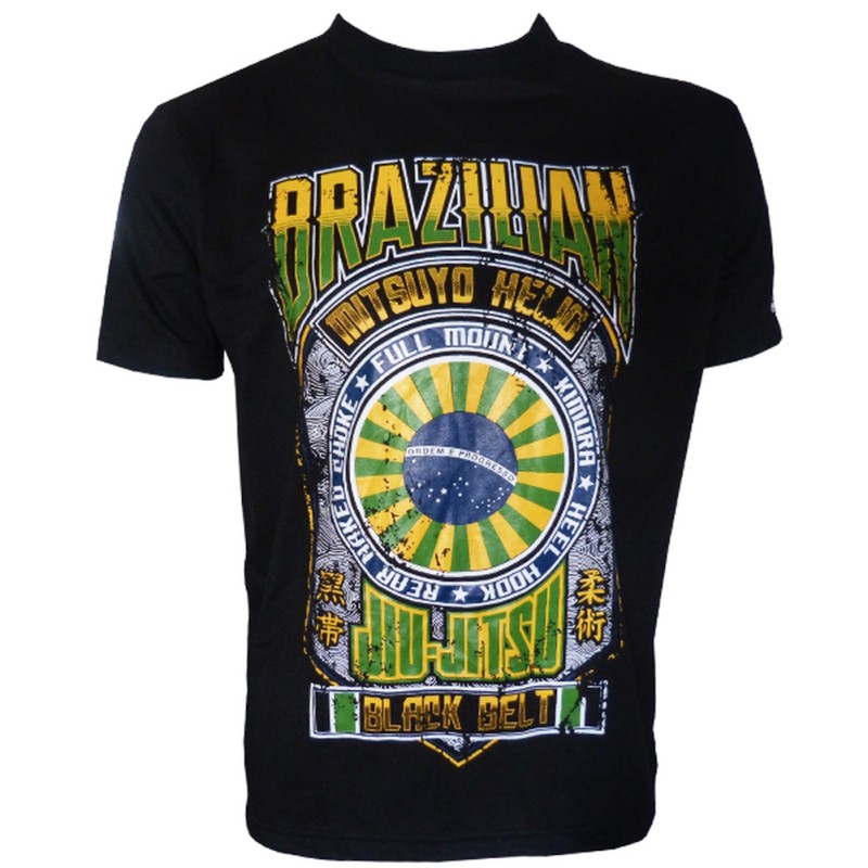 T-Shirt Brazilian   Jiu-Jitsu Black Belt BJJ